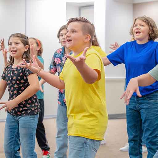 Upper Primary 11-5 Happy Drama Kids Students