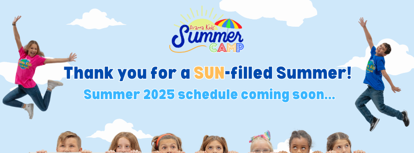 Summer camp thank you banners